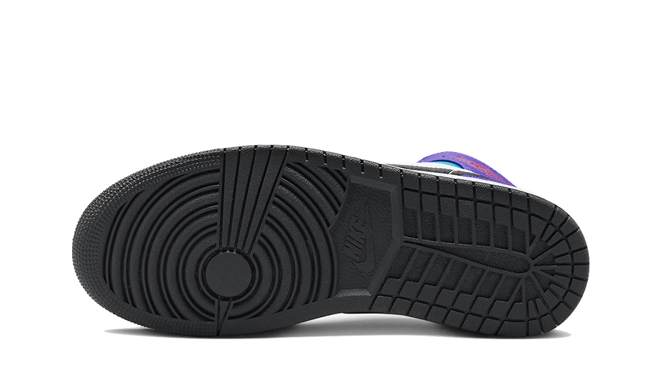 Air J0RD@N - 1 Mid Black Toe Grape