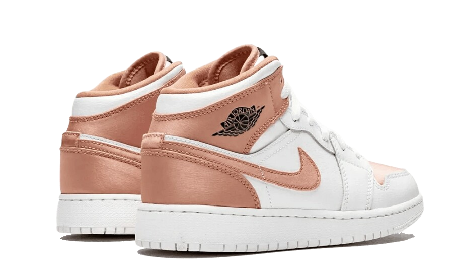 Air J0RD@N - 1 Mid White Rose Gold