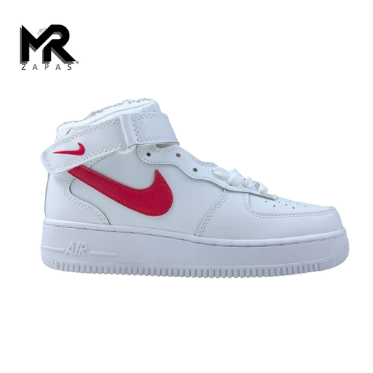 N**K AIR FORCE 1 MID - ROJO BLANCA