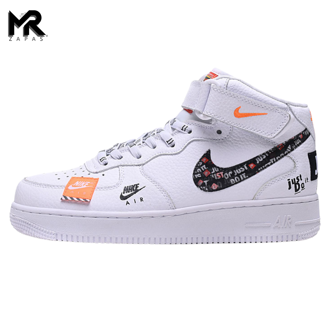 AIR FORCE 1 LOW - "JUST DO IT" (WHITE/ORANGE)