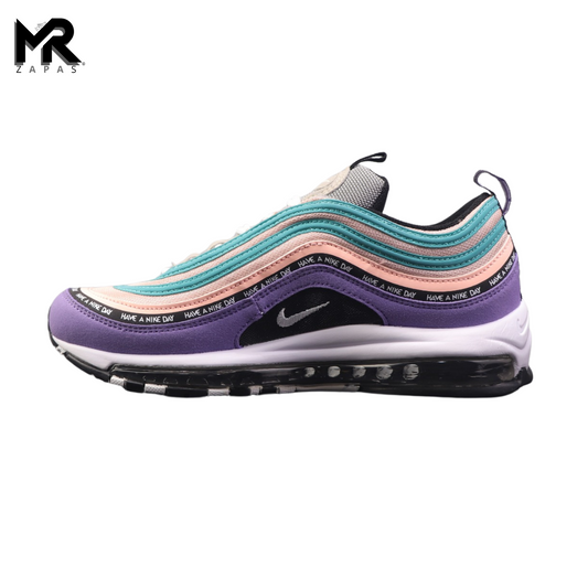 Air Max - 97 -  Morado/Rosa/ Verde