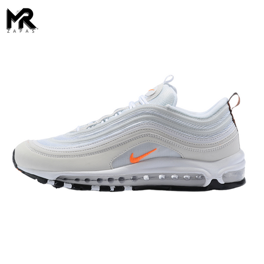 Air Max - 97 - Blanco  / NKNaranja