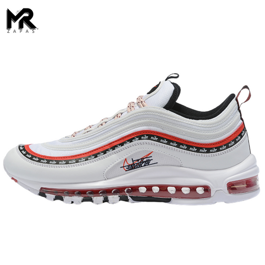 Air Max - 97 - Blanco  / Rojo