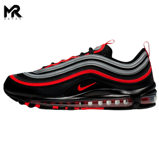 Air Max - 97 - Negro/ Rojo