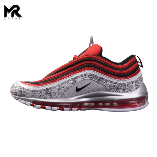 Air Max - 97 - Rojo / Blanco