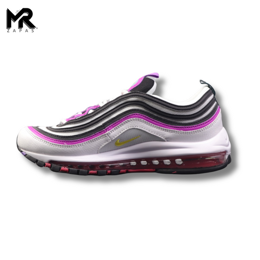 Air Max - 97 -  Blanco/ Morado-Negro