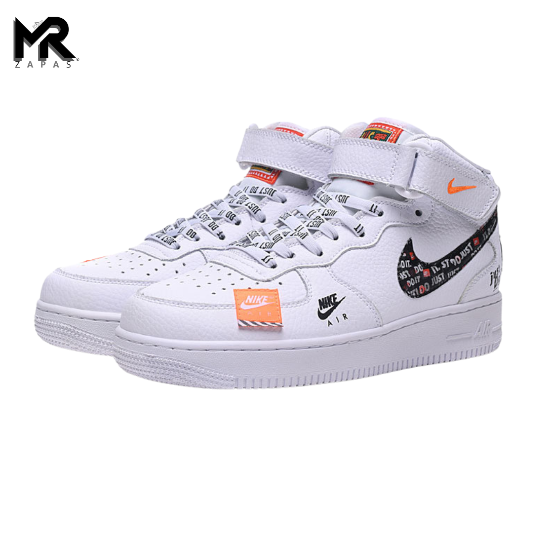 AIR FORCE 1 LOW - "JUST DO IT" (WHITE/ORANGE)