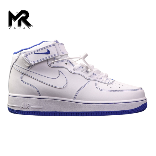 N**K AIR FORCE 1 MID - BLANCO / AZUL