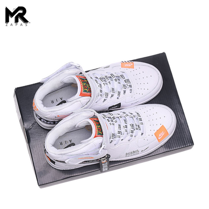 AIR FORCE 1 LOW - "JUST DO IT" (WHITE/ORANGE)