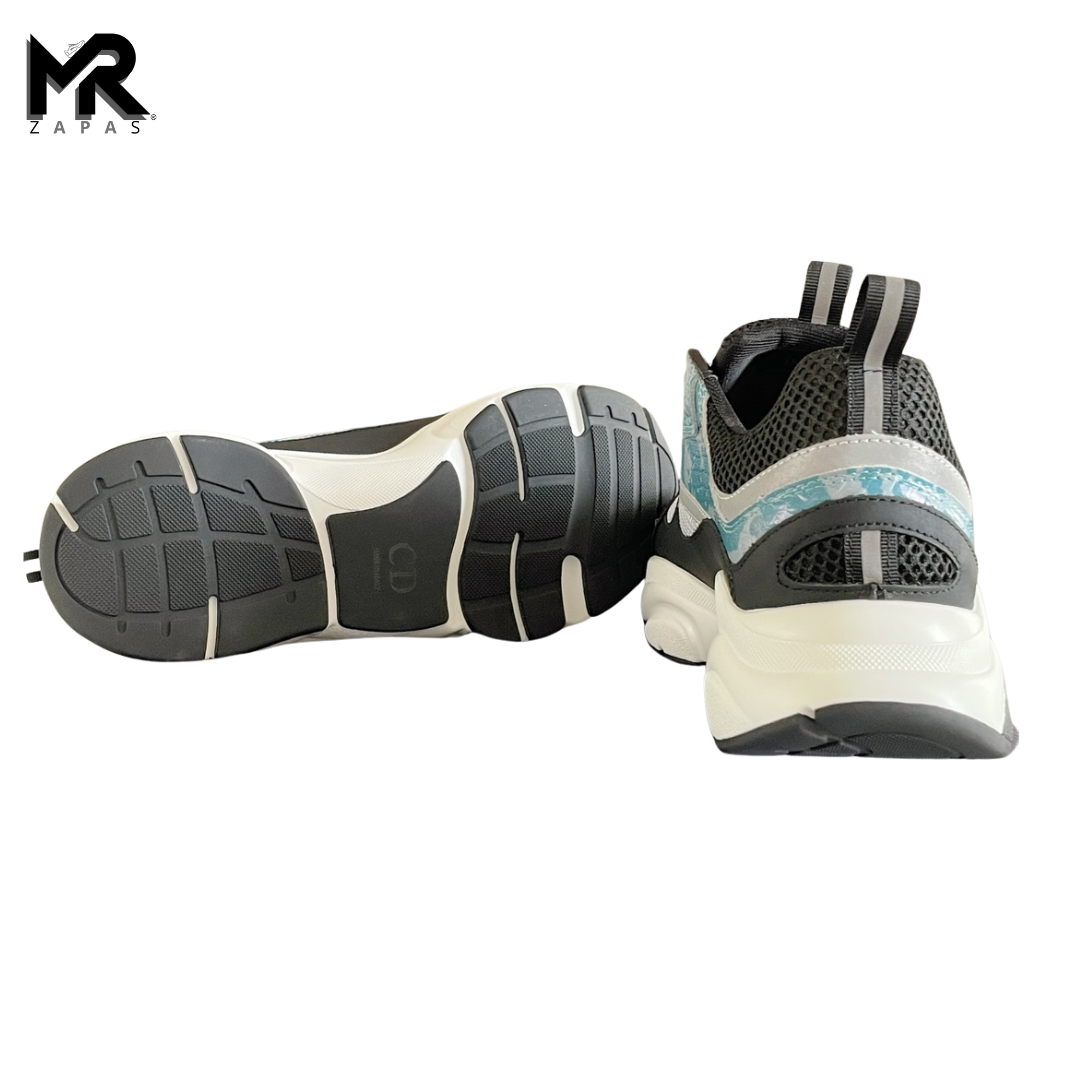 DR - B22 - Negro/Azul Ag