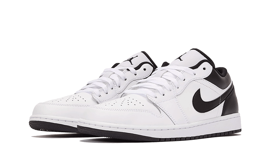 Air J0RD@N -  1 Low White Black
