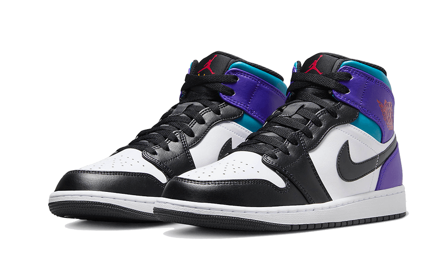 Air J0RD@N -  1 Mid  Black Toe Grape