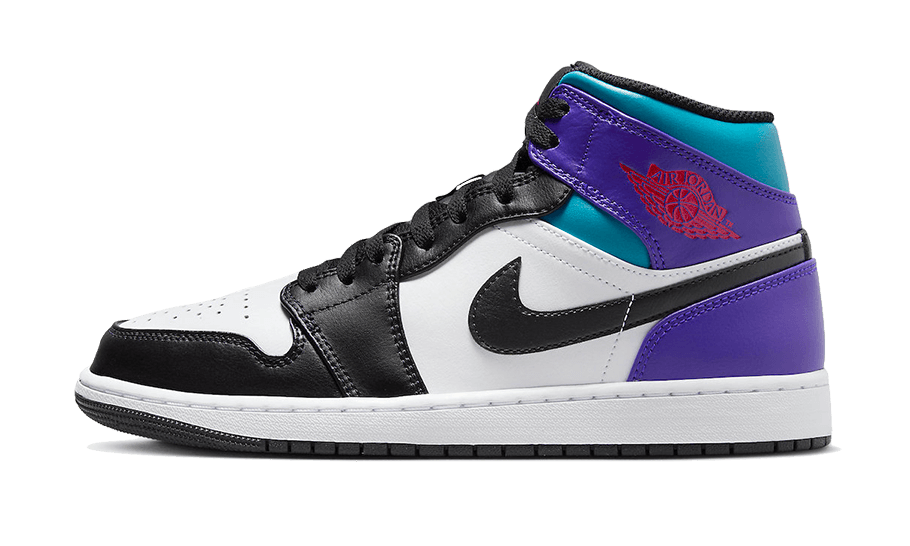 Air J0RD@N -  1 Mid  Black Toe Grape