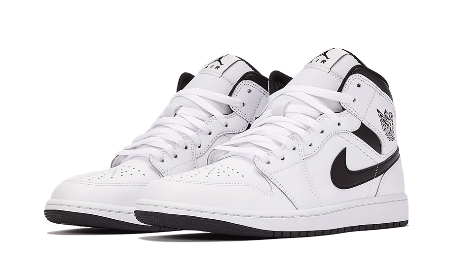 Air J0RD@N -  1 Mid White Black