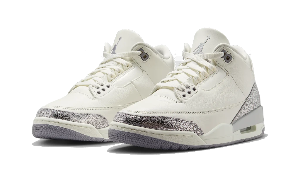 Air Jordan 3 Retro Sail Cement Gray