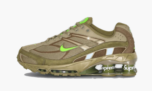N**K Shox Ride 2 SUPR**EME Olive