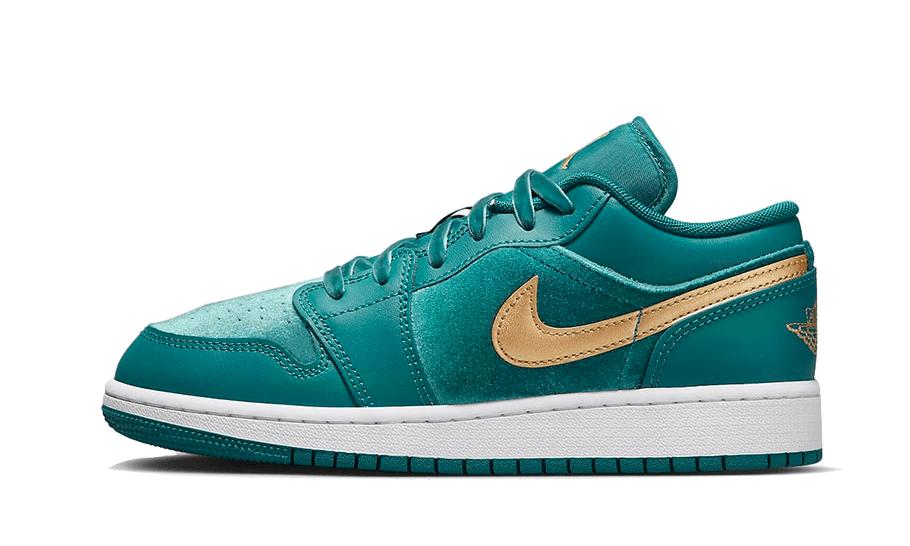 Air J0RD@N -  1 Low VeL**Vet Geode Teal