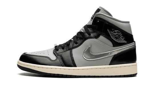Air J0RD@N -  1 Mid Black Chrome
