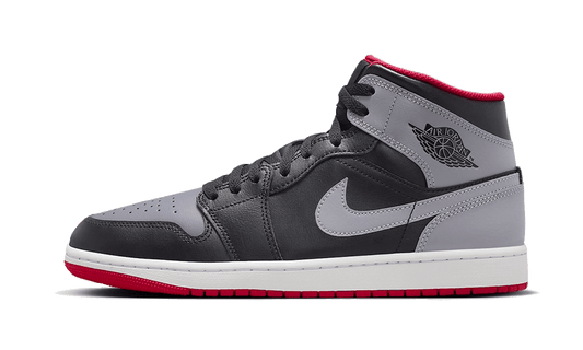 Air J0RD@N -  1 Mid Black Cement Grey-Fire Red