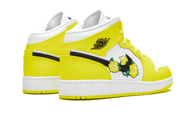 Air J0RD@N -  1 Mid Dynamic Yellow