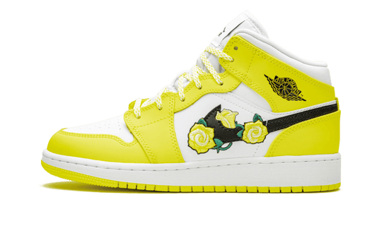 Air J0RD@N -  1 Mid Dynamic Yellow
