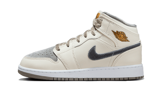 AIR J0RD@N -  1 MID VEL**VET TOE (GS)