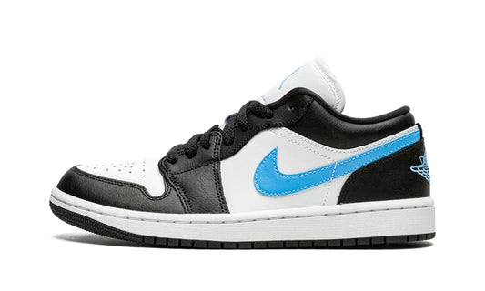 Air J0RD@N -  1 Low Black University Blue White (W)