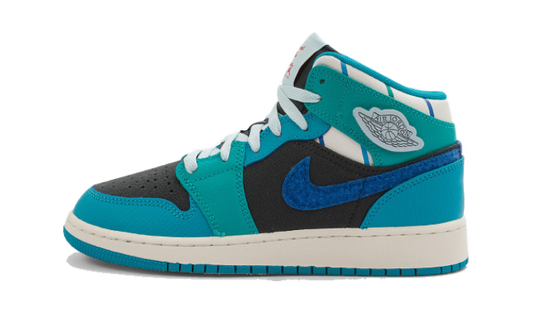 AIR J0RD@N -  1 MID GLACIER BLUE (GS)
