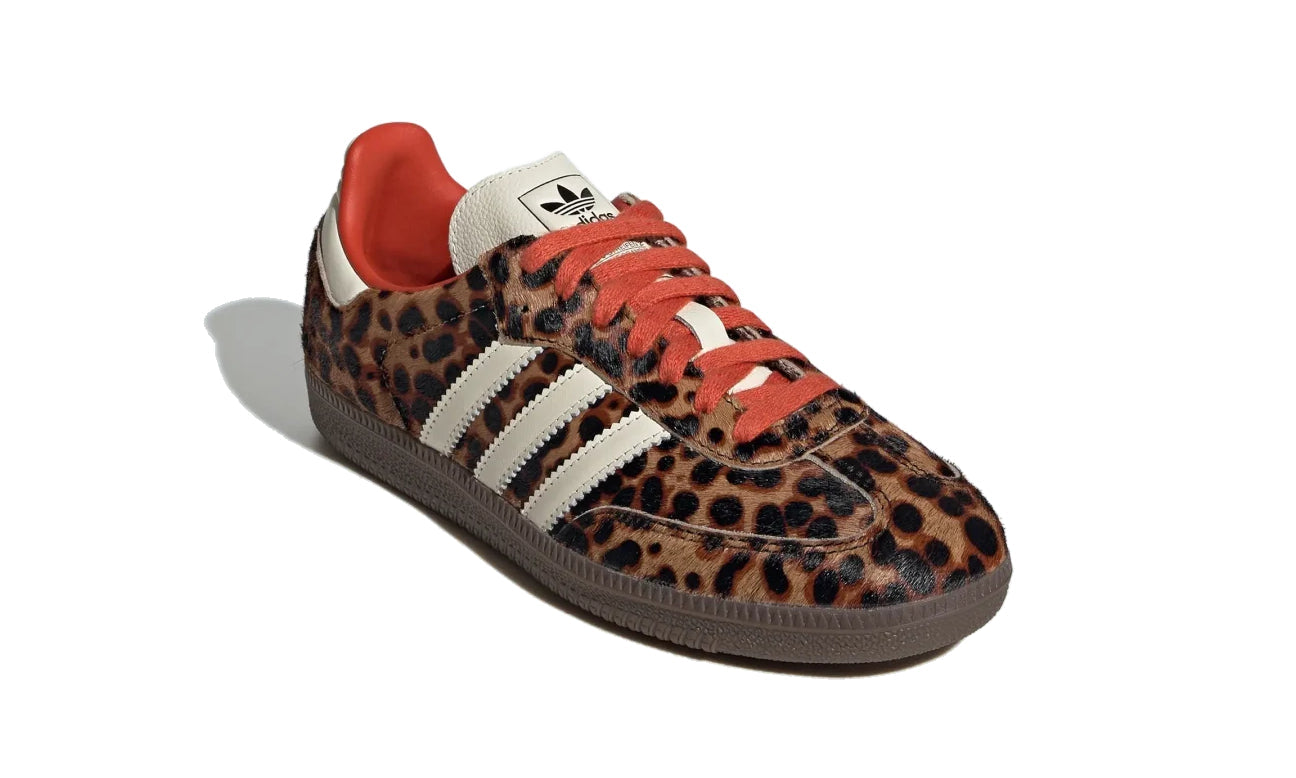 Adidas Samba Leopard Cream Orange