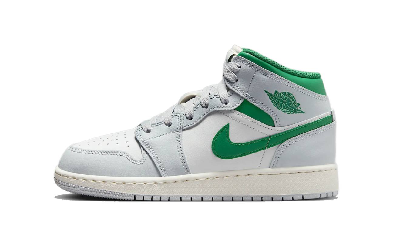 Air J0RD@N -  1 Mid GS Pine Green