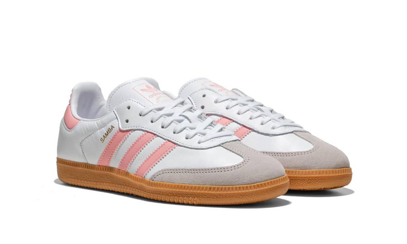 Adidas Samba OG White Coral Pink