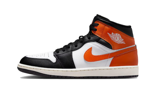 Air J0RD@N -  1 Mid Black Toe Starfish