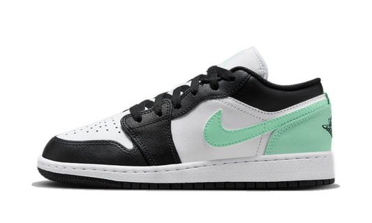 Air J0RD@N -  1 Low White Green Glow