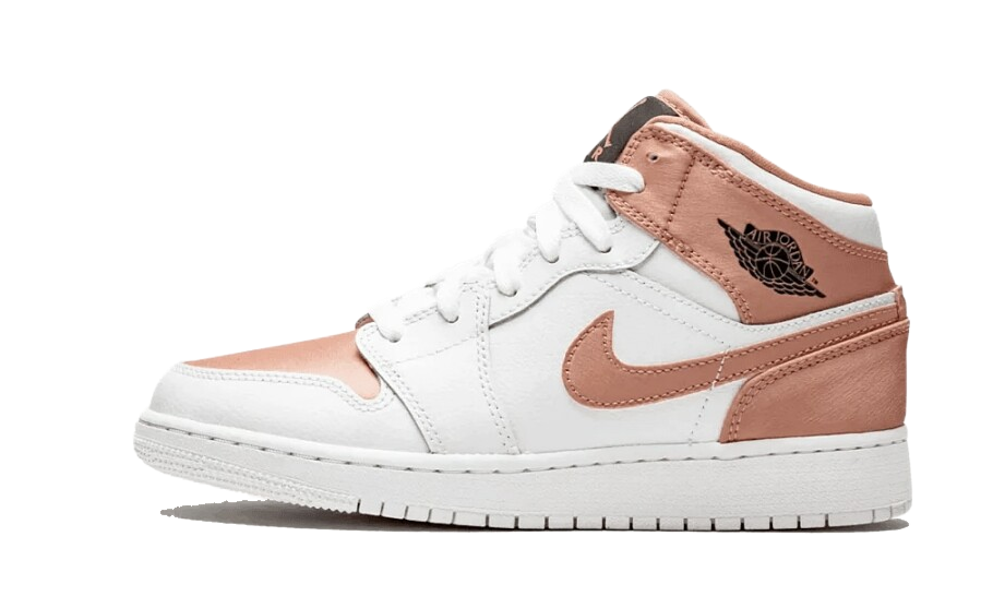 Air J0RD@N -  1 Mid White Rose Gold