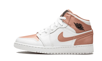 Air J0RD@N -  1 Mid White Rose Gold