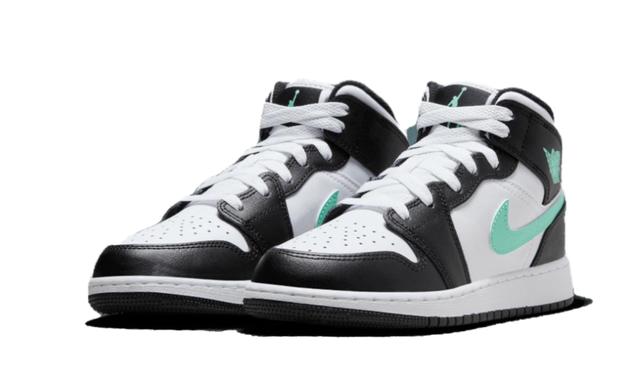 Air J0RD@N -  1 Mid Tiffany Green Black