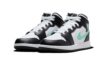 Air J0RD@N -  1 Mid Tiffany Green Black