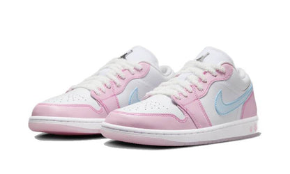 Air J0RD@N -  1 Low SE Paw Print PiN**K Foam