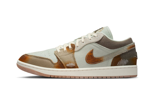 Air J0RD@N -  1 Low SE Multi-Color Sail Light Bone