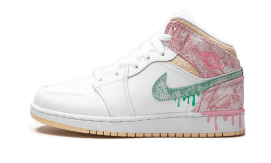 Air J0RD@N -  1 Mid SE Paint Drip
