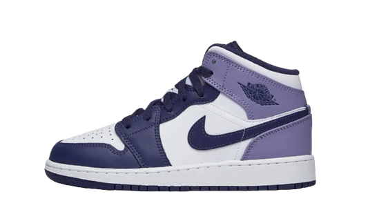 Air J0RD@N -  1 Mid White Sky  J Purple